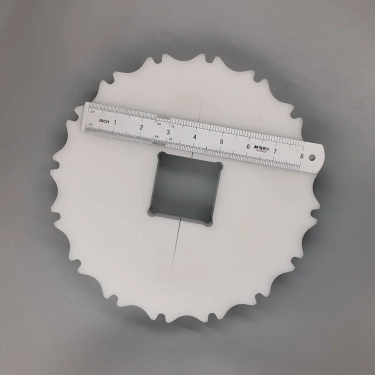 600 POM/Nylon Chain Sprocket Set - Low Noise, Corrosion Resistant Conveyor Drive Kit 800 UNI — image 6