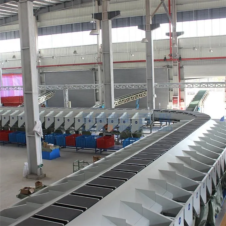 High-speed Wheel/swivel/wave/pivot/swing/turn Belt Sorter/diverter/roller Switch/sorting Conveyor System for Poly Bag and Parcel — image 3