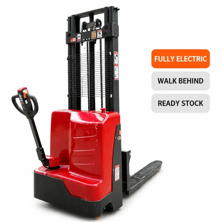 Narrow Aisle Racking High Rack Stacking Warehouse Pallet Stacker — image 6