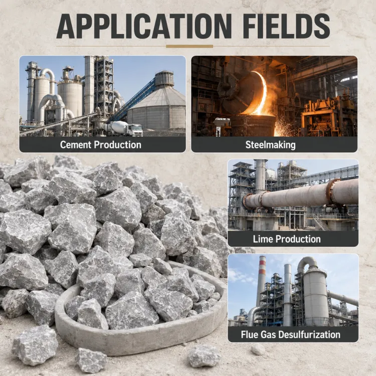 Industrial Crushed Limestone 10-20mm in Bulk for Cement Plant Raw Material Supply — image 2