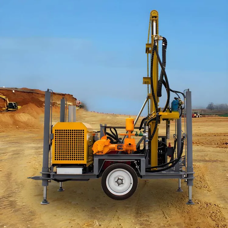 100m Water Well Drill Deep Portable Hydraulic Drilling Rig Water Well Drilling Rig 22hp Customizable — image 2
