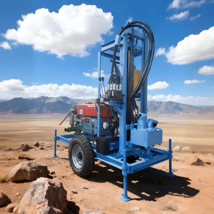 100m Water Well Drill Deep Portable Hydraulic Drilling Rig Water Well Drilling Rig 22hp Customizable — image 5