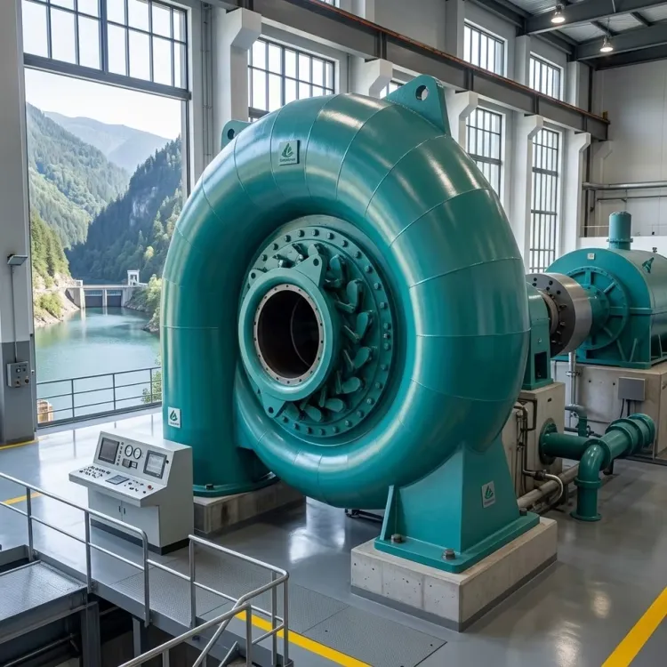 Mini Small Hydro Power Plant Hydro Generator Set 100kw Hydro Power Generator Water Turbine — image 5