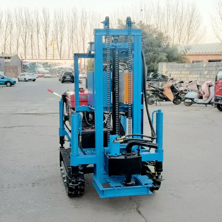 Hydraulic Crawler 100m 200m Water Well Rig Small Portable Drilling Machine for Deep Wells Farm and Mine Water Exploration — image 5