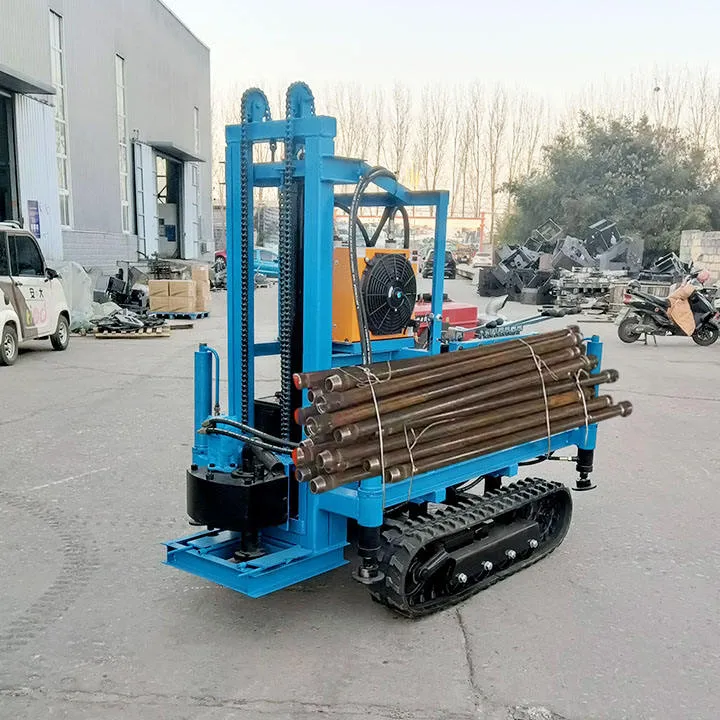 Hydraulic Crawler 100m 200m Water Well Rig Small Portable Drilling Machine for Deep Wells Farm and Mine Water Exploration — image 6
