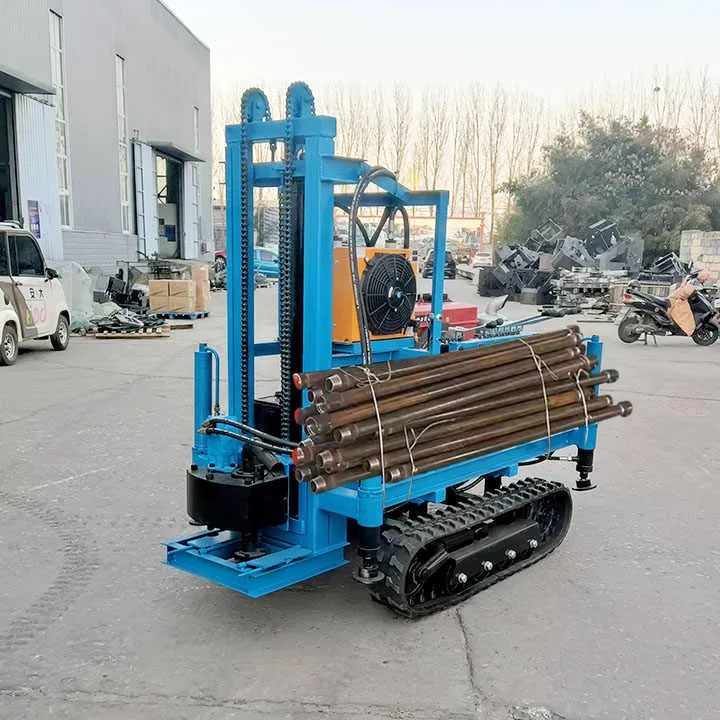 Hydraulic Crawler 100m 200m Water Well Rig Small Portable Drilling Machine for Deep Wells Farm and Mine Water Exploration — image 7