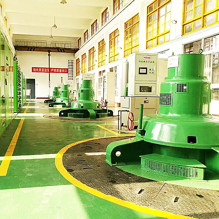 DSSD 1600kw Vertical Micro Kaplan Hydro Generator 50Hz/60Hz Stainless Steel Blade Low Water Head Cross Flow Turbine Customizable — image 2