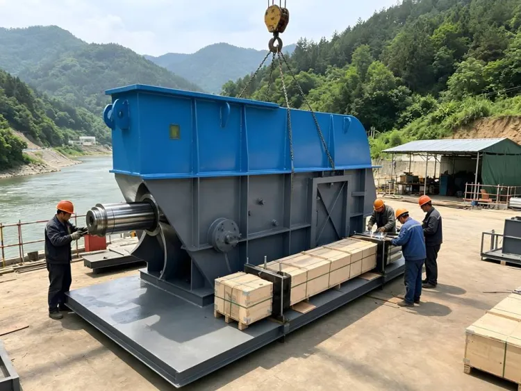 100KW-20MW Vertical Hydro Generating Unit Turnkey Hydropower Solution Southeast Asia Vietnam Laos Copper 50 Years Warranty — image 3