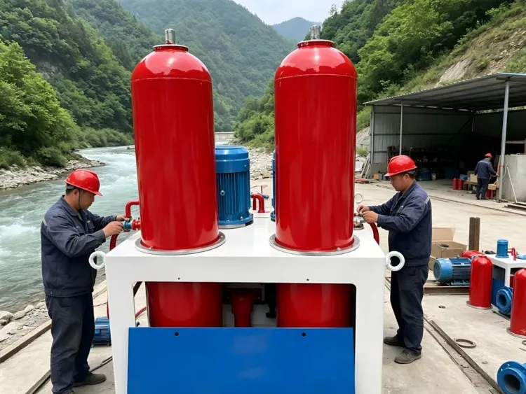 100KW-20MW Vertical Hydro Generating Unit Turnkey Hydropower Solution Southeast Asia Vietnam Laos Copper 50 Years Warranty — image 4