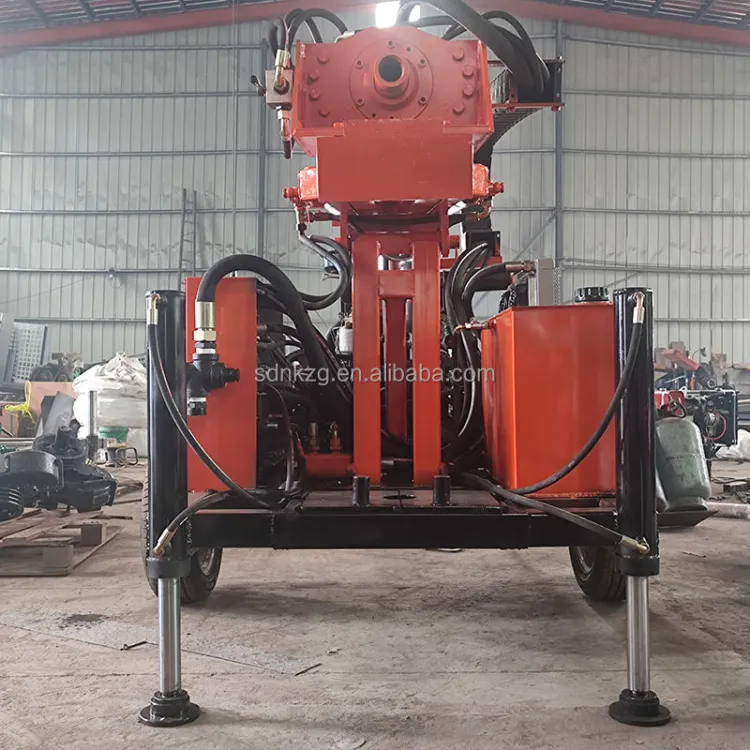 100m 150m 200m Diesel Hydraulic Portable Water Well Drill Rig Drilling Machine Mine Drilling Rigs — image 6
