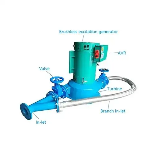 Water Power Hydro Generator 3KW 5KW 8KW 10KW 15KW 20KW 30KW 50KW 100KW — image 4