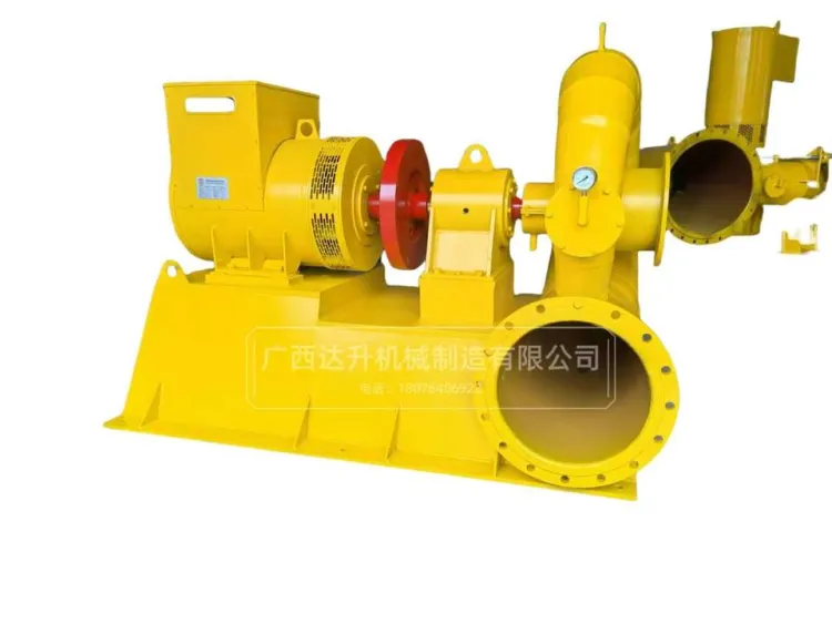 High Efficiency Mini Hydro Turbine 20KW 50KW 200KW 500KW with Low RPM Permanent Magnet Generator — image 2