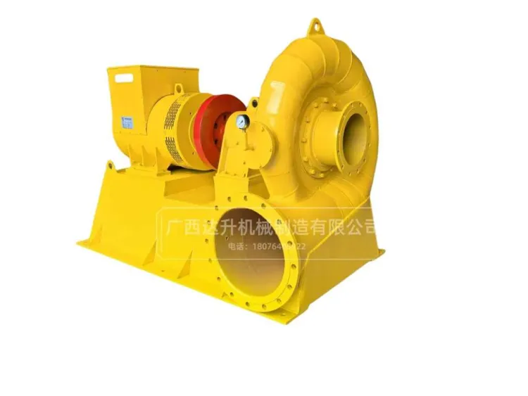 High Efficiency Mini Hydro Turbine 20KW 50KW 200KW 500KW with Low RPM Permanent Magnet Generator — image 4