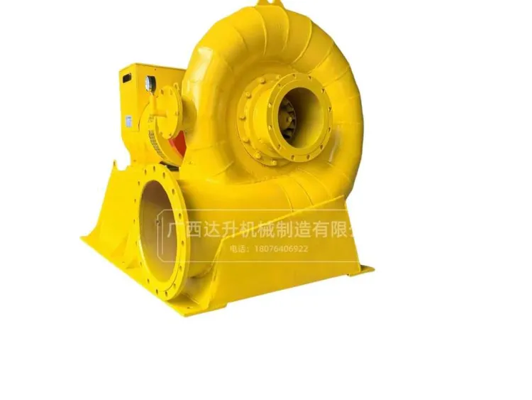 High Efficiency Mini Hydro Turbine 20KW 50KW 200KW 500KW with Low RPM Permanent Magnet Generator — image 5
