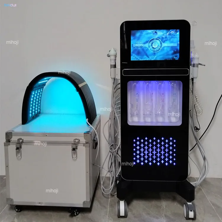 17 in 1 Hydra Dermabrasion Professional Manufacture Spa Equipment Hydra Skin Care Facial Machine Hydro Machine — image 4