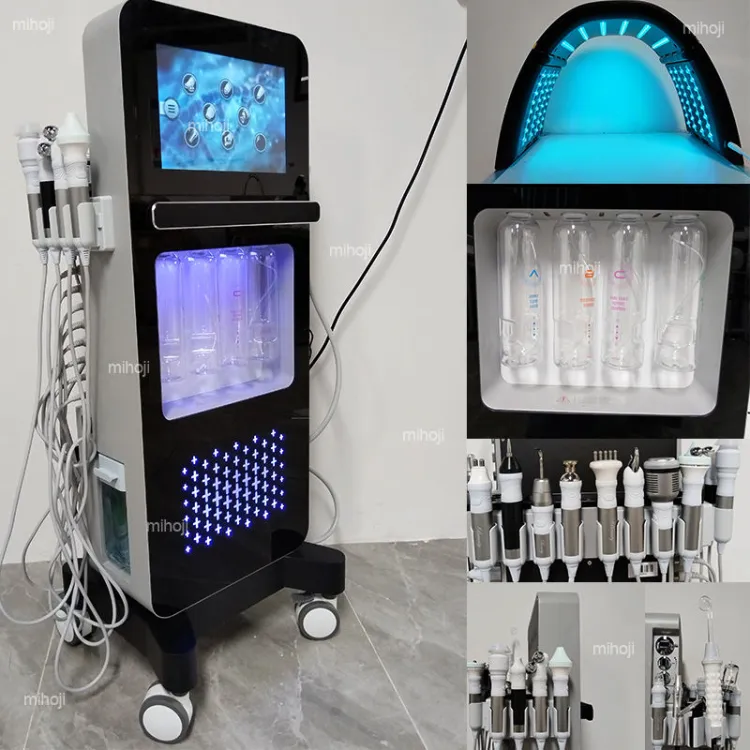 17 in 1 Hydra Dermabrasion Professional Manufacture Spa Equipment Hydra Skin Care Facial Machine Hydro Machine — image 5