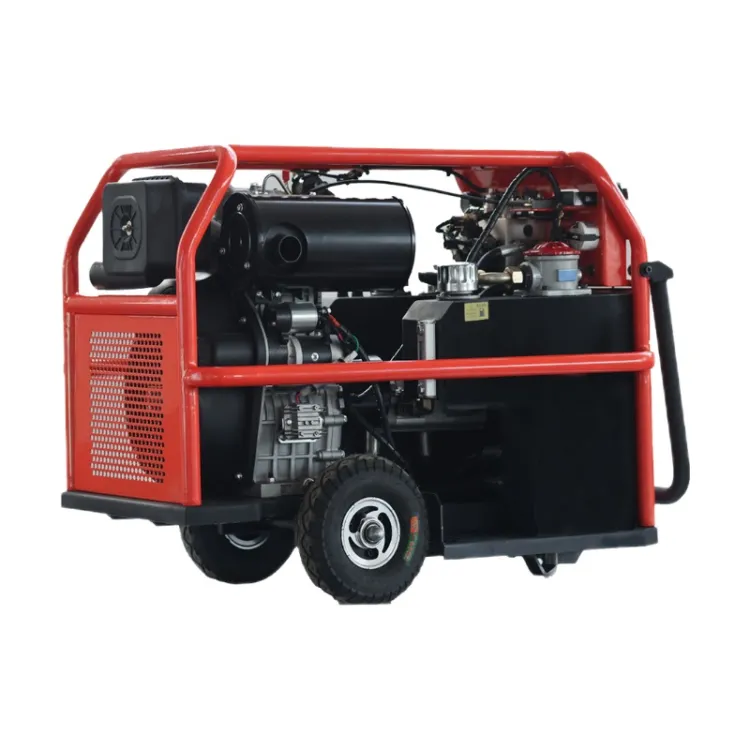 Carbon Steel Hydraulic Power Pack with High Pressure Gasoline Engine — image 1