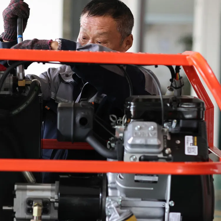 Carbon Steel Hydraulic Power Pack with High Pressure Gasoline Engine — image 2