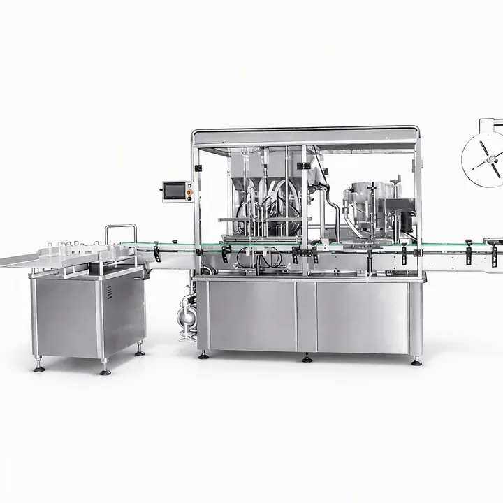 High Precision Automatic Fully Juice Oral Liquid Beverage Filling and Capping Production — image 3