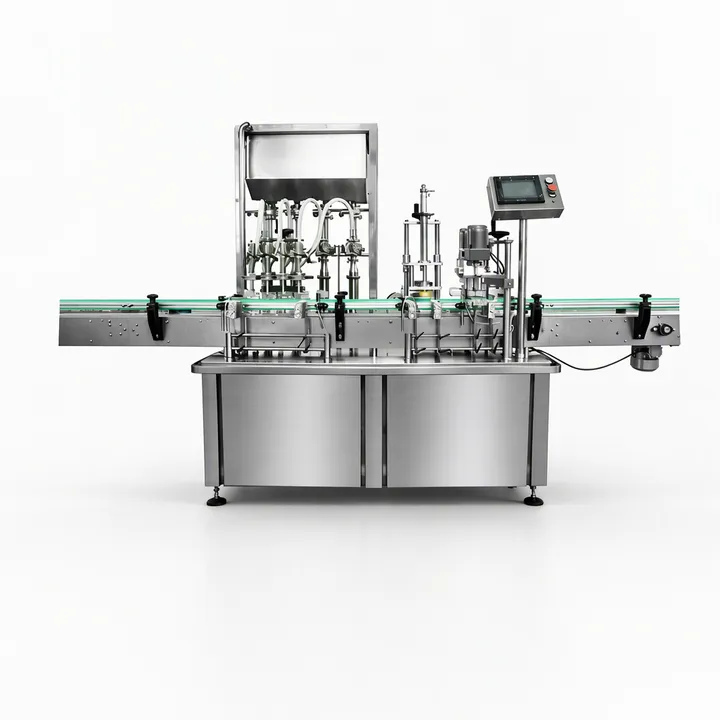 Juice Production Line/Apple Juice/Mango Juice Plastic Glass Bottle Piston Honey Jam Filling Production Machine Line — image 7