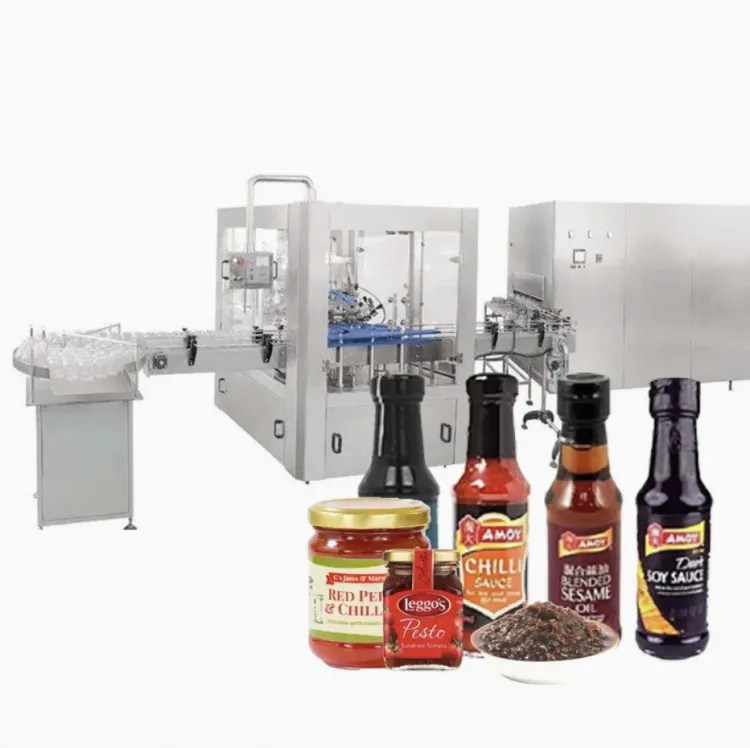 Professional Fully Automatic PLC Controlled Mango & Fruit Juice Filling Machine with Labeling and Fill Bottle Capping Line — image 1