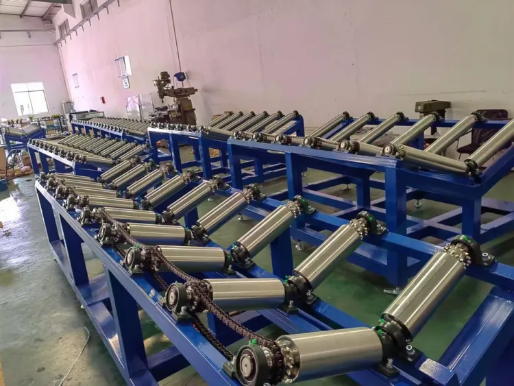 Fully Automatic Carton Packaging Line with Roller Conveyor System Roller Conveyor LineConveyor Line — image 4
