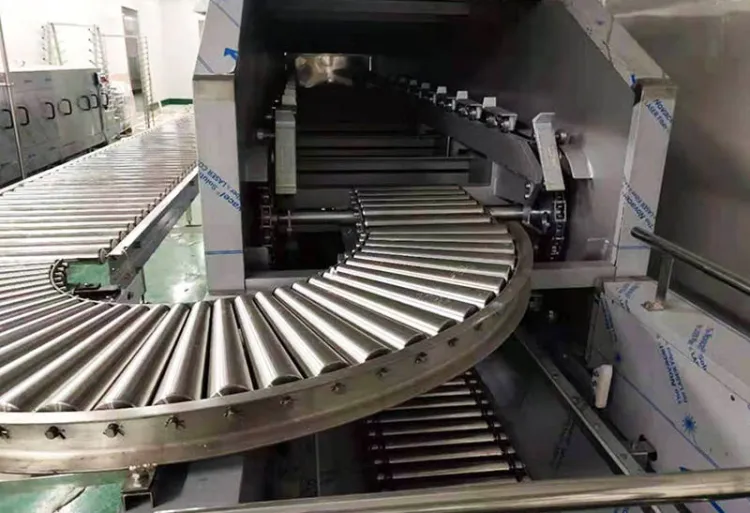 Fully Automatic Carton Packaging Line with Roller Conveyor System Roller Conveyor LineConveyor Line — image 7