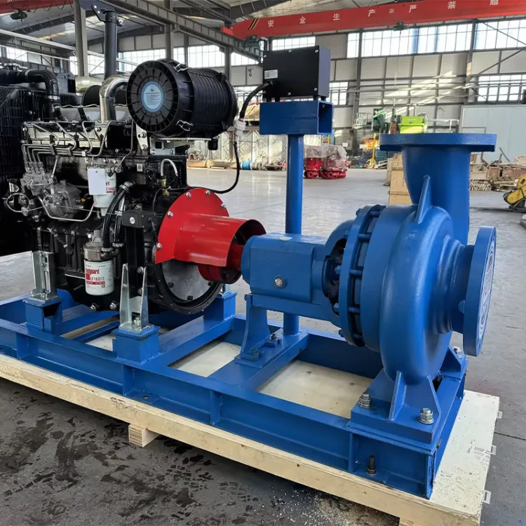 Automatic Supply Water Centrifugal Machine High Pressure Delivery Farm Diesel Single Stage Pump With Agriculture Irrigation — image 3