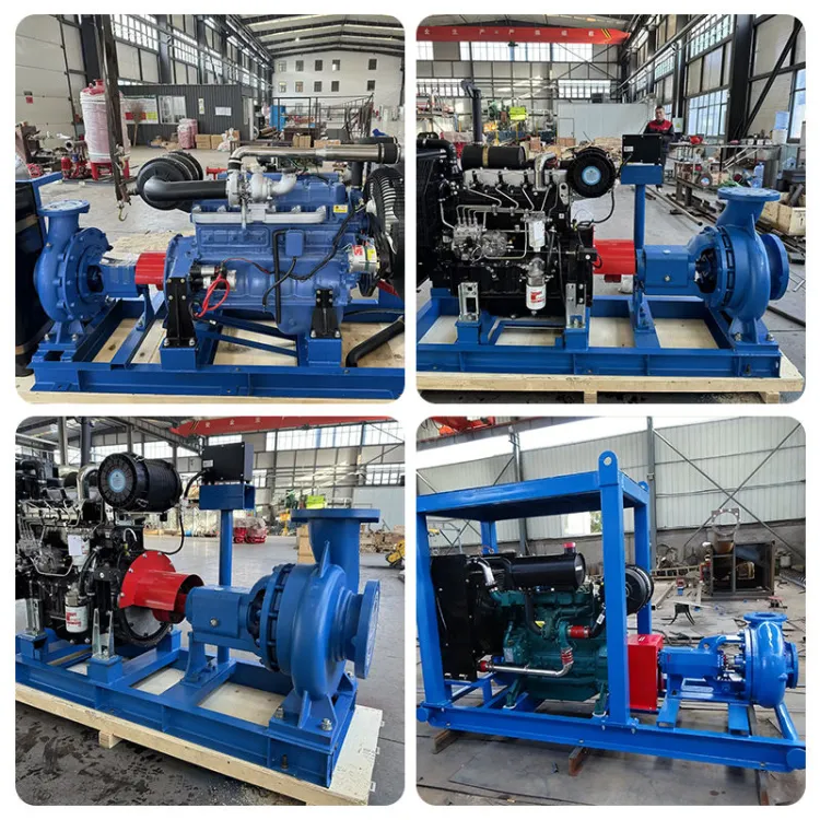 Automatic Supply Water Centrifugal Machine High Pressure Delivery Farm Diesel Single Stage Pump With Agriculture Irrigation — image 6