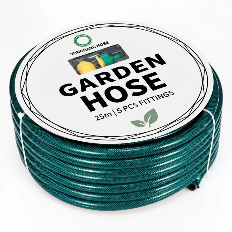 PVC Garden Hose Gardening Irrigation Pipe Water Spray Hose — image 3
