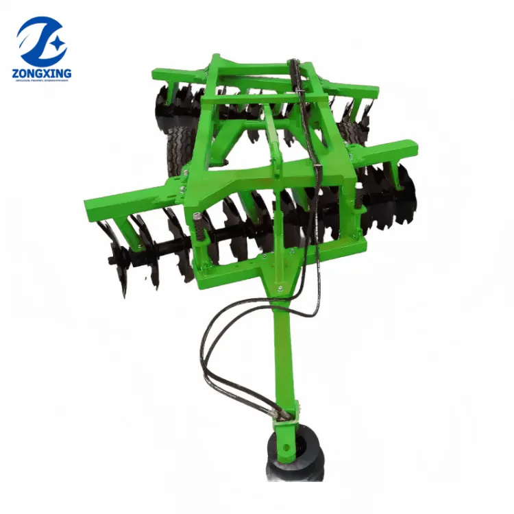 1HHTB Hydraulic Heavy-duty Trailed Offset Disc Harrow Farm Cultivator High Productivity Soil Preparation Gearbox — image 4