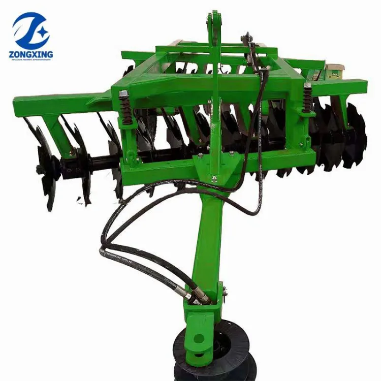 1HHTB Hydraulic Heavy-duty Trailed Offset Disc Harrow Farm Cultivator High Productivity Soil Preparation Gearbox — image 5