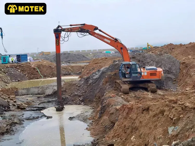 MOTEK Attachments Soil Mix Excavator Solidification Machine Sludge Systems Mixing Equipment — image 3