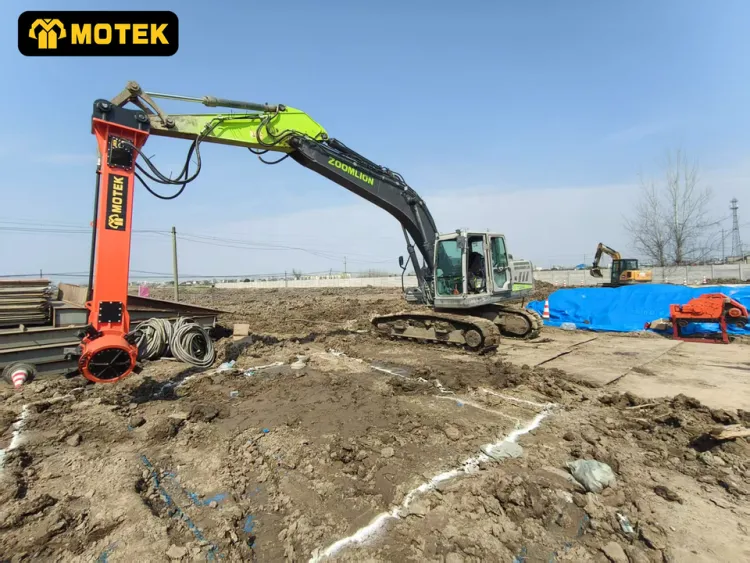 MOTEK Attachments Soil Mix Excavator Solidification Machine Sludge Systems Mixing Equipment — image 4