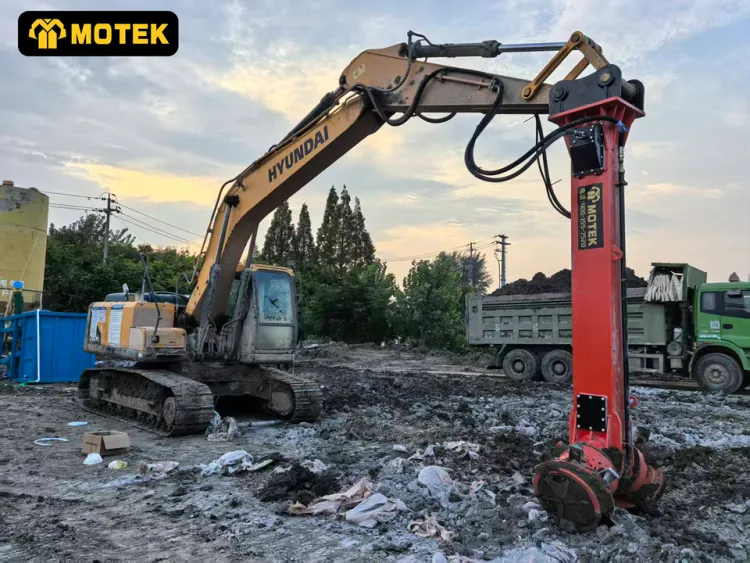 MOTEK Attachments Soil Mix Excavator Solidification Machine Sludge Systems Mixing Equipment — image 5