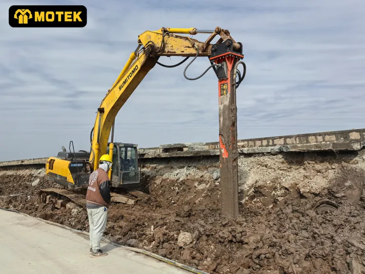 MOTEK Attachments Soil Mix Excavator Solidification Machine Sludge Systems Mixing Equipment — image 6