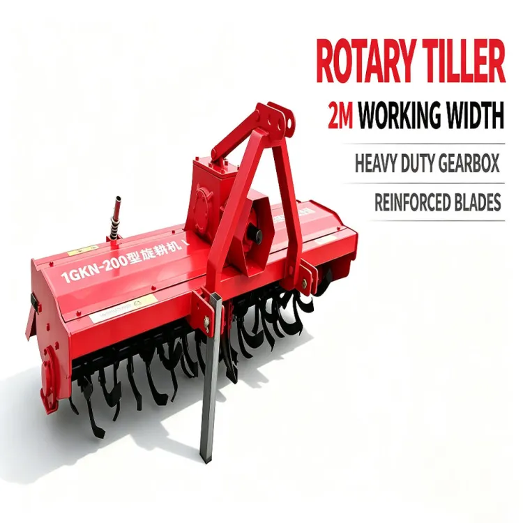 Tractor Mounted Rotavator Farm Rotary Cultivator Multi-purpose Rotary Tiller rotocultivator — image 1