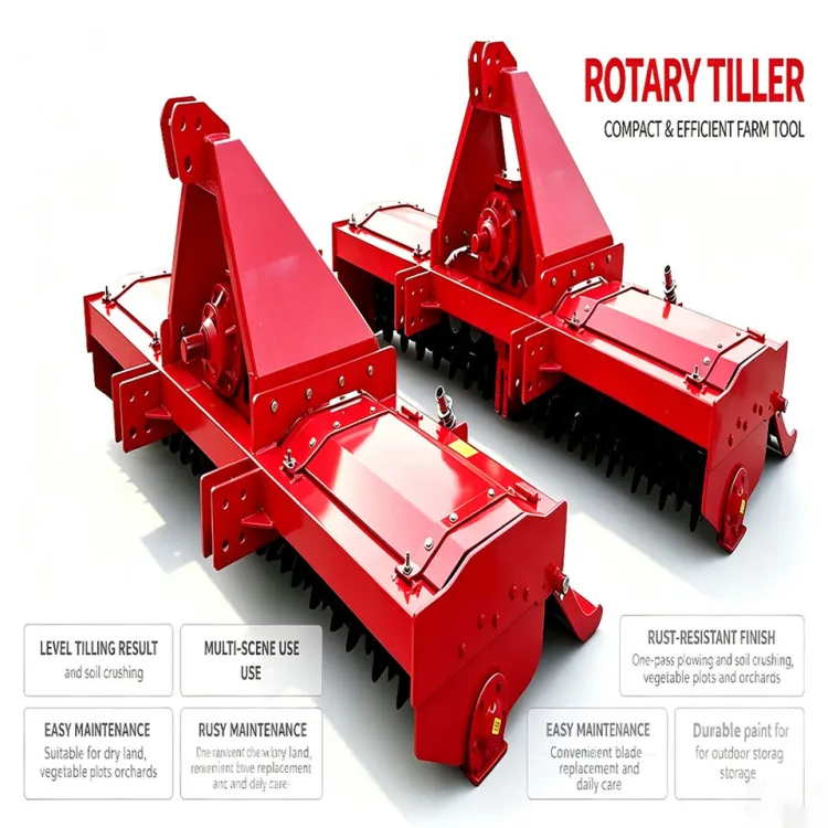 Tractor Mounted Rotavator Farm Rotary Cultivator Multi-purpose Rotary Tiller rotocultivator — image 2