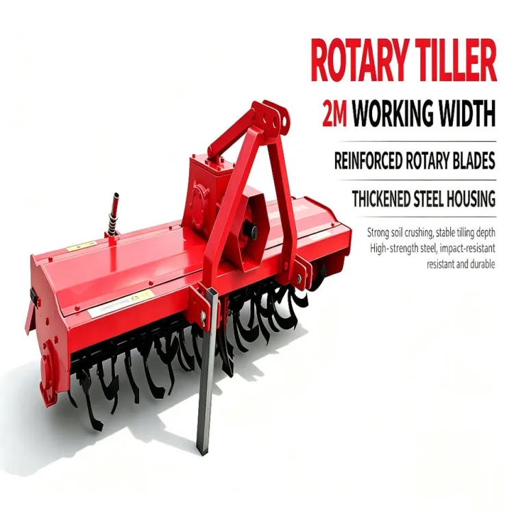 Tractor Mounted Rotavator Farm Rotary Cultivator Multi-purpose Rotary Tiller rotocultivator — image 3