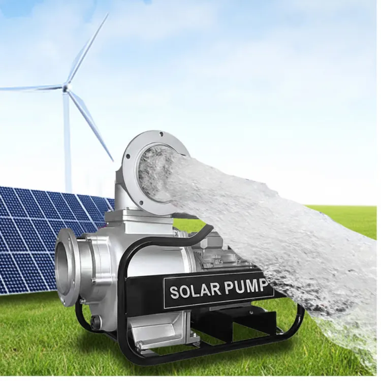 7.5Hp 5.5kw 6-inch Large Water Flow 150m3/h Solar Surface Land Pump DC Brushless Self-priming Pump for Agricultural Irrigation — image 3