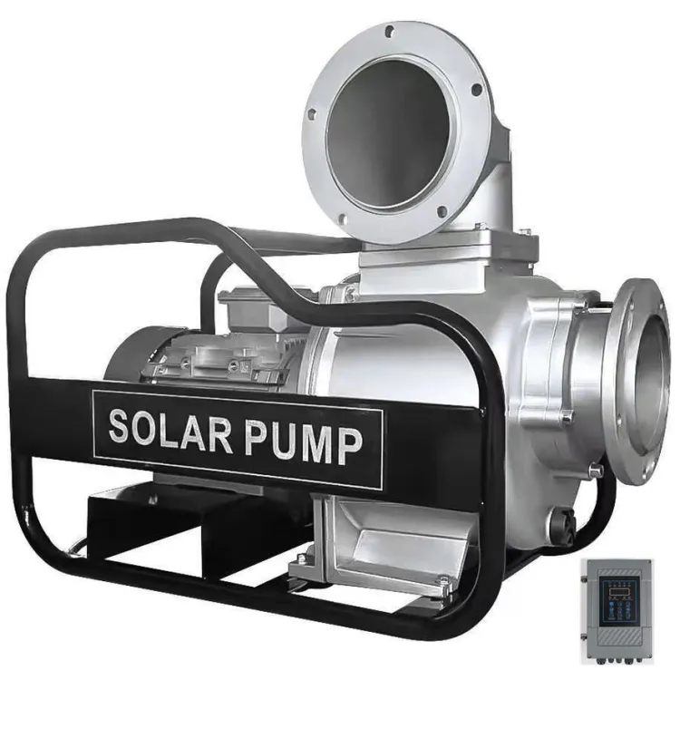 7.5Hp 5.5kw 6-inch Large Water Flow 150m3/h Solar Surface Land Pump DC Brushless Self-priming Pump for Agricultural Irrigation — image 5
