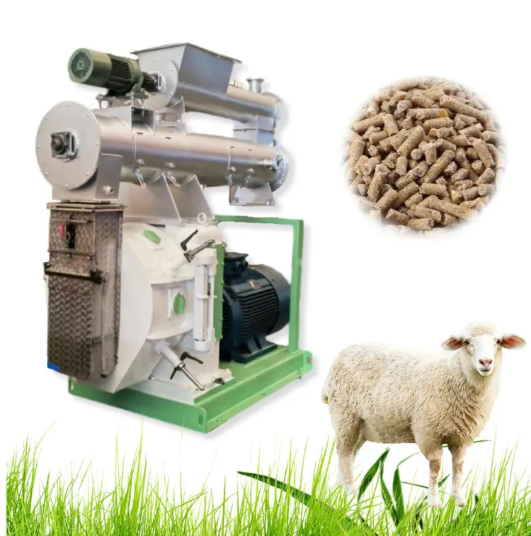 XINKELI Heavy-Duty Automatic Feed Pellet Machine 0.5-8t/h Capacity Long Service Life for Livestock Farm Animal Feeds — image 3