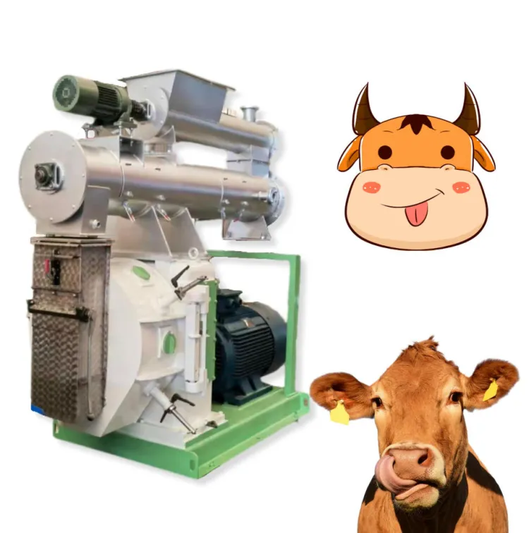 XINKELI Heavy-Duty Automatic Feed Pellet Machine 0.5-8t/h Capacity Long Service Life for Livestock Farm Animal Feeds — image 4