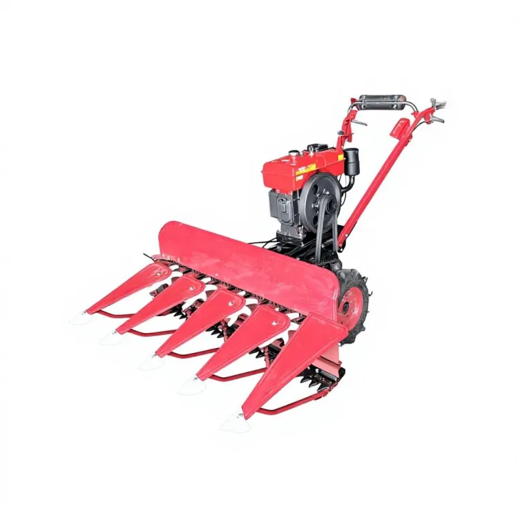 4GL120 Hand-held Gasoline Harvester Adjustable Vertical Handle Farm Crop Cutting Machine — image 3