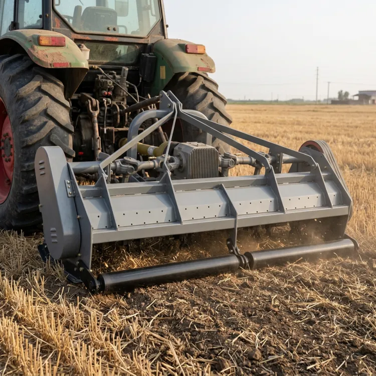 Blade Type Straw Chopper Tractor Mounted PTO Driven Farm Cultivator — image 6