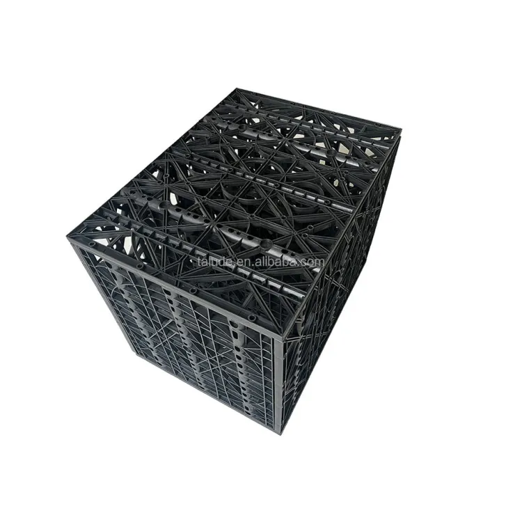 Underground Plastic Modular Rainwater Storage Tank for Stormwater Infiltration System — image 2