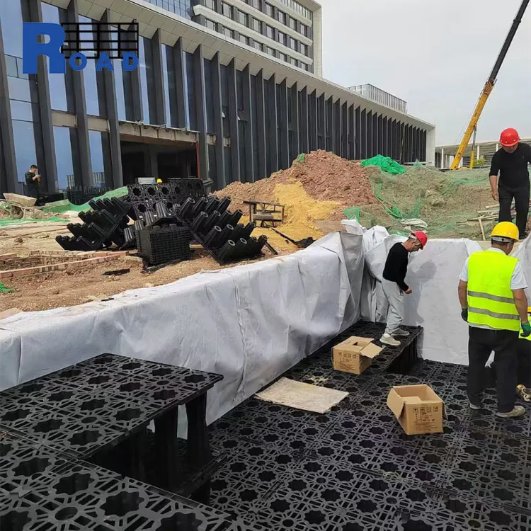 Underground Plastic Modular Rainwater Storage Tank for Stormwater Infiltration System — image 5