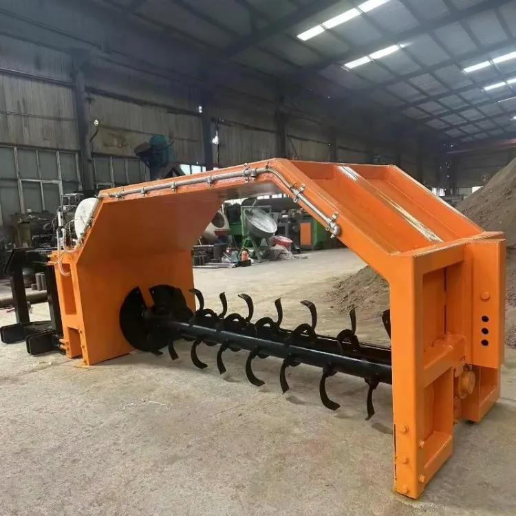 BoKai Tractor-driven Composting Machine Processing Agricultural Organic Waste High Fertilizer Composting Equipment 1000-5000 — image 2