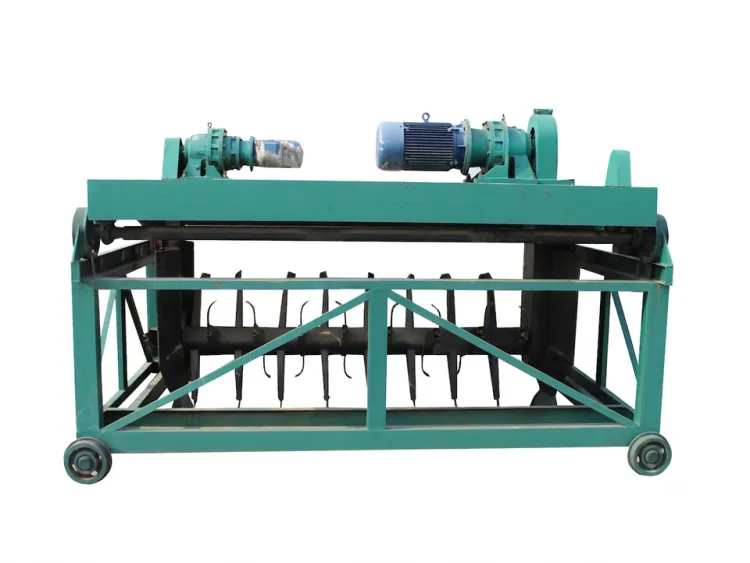 High Capacity Slot Type Compost Turner Machine with Automatic Compost Fermentation System — image 4