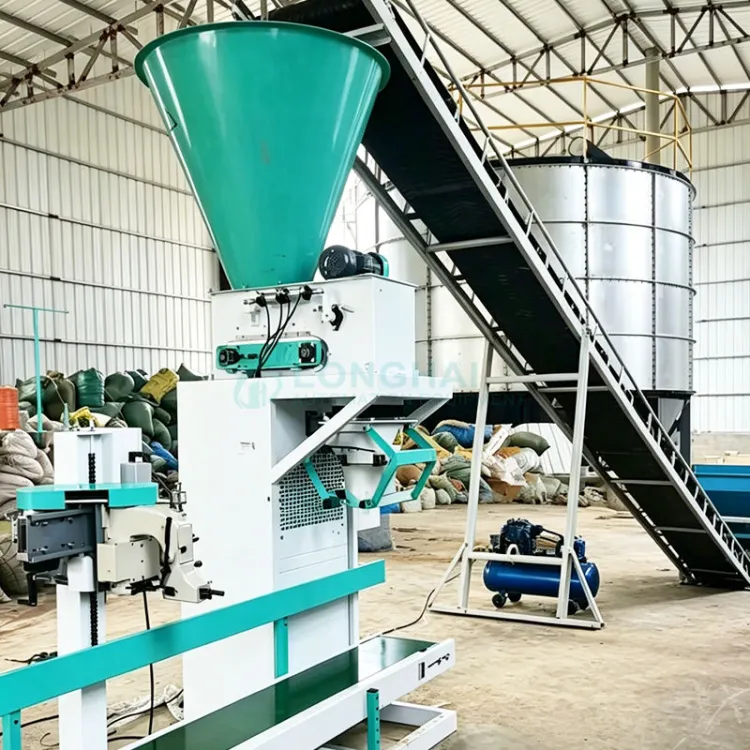 25-50kg Pneumatic Compost Organic Fertilizer Soil Bagging Machine High-Accuracy — image 6